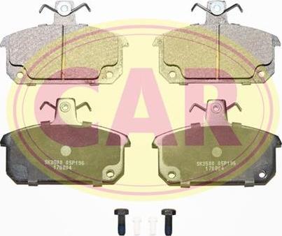 CAR PNT691 - Əyləc altlığı dəsti, əyləc diski furqanavto.az