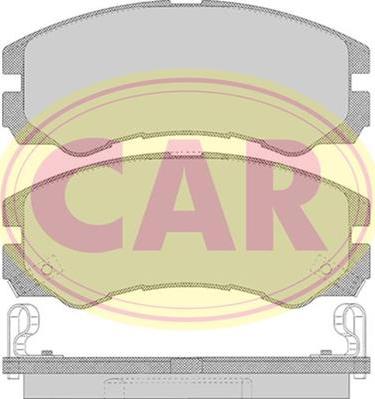 CAR PNT856 - Əyləc altlığı dəsti, əyləc diski furqanavto.az