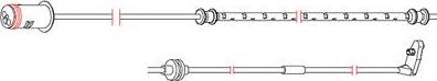 Carrab Brake Parts 8194 - Xəbərdarlıq Kontakt, əyləc padinin aşınması furqanavto.az