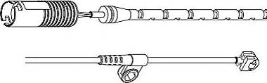 Carrab Brake Parts 8154 - Xəbərdarlıq Kontakt, əyləc padinin aşınması furqanavto.az