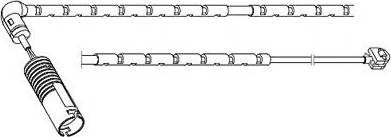 Carrab Brake Parts 8246 - Xəbərdarlıq Kontakt, əyləc padinin aşınması furqanavto.az