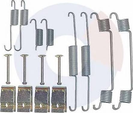 Carrab Brake Parts 3121 - Aksesuar dəsti, əyləc başlıqları furqanavto.az