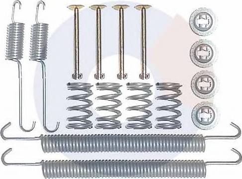 Carrab Brake Parts 3255 - Aksesuar dəsti, əyləc başlıqları furqanavto.az