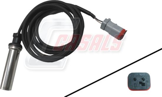 Casals 50349 - Sensor, təkər sürəti furqanavto.az