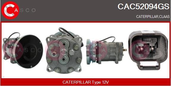 Casco CAC52094GS - Kompressor, kondisioner furqanavto.az