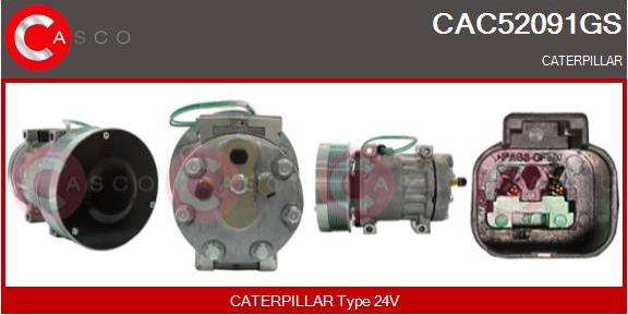 Casco CAC52091GS - Kompressor, kondisioner furqanavto.az