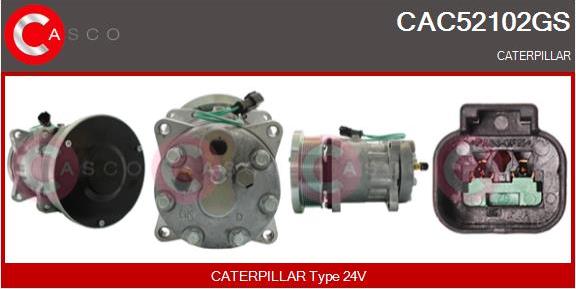 Casco CAC52102GS - Kompressor, kondisioner furqanavto.az
