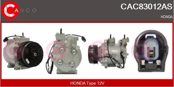 Casco CAC83012AS - Kompressor, kondisioner furqanavto.az