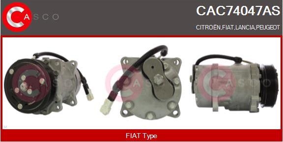 Casco CAC74047AS - Kompressor, kondisioner furqanavto.az