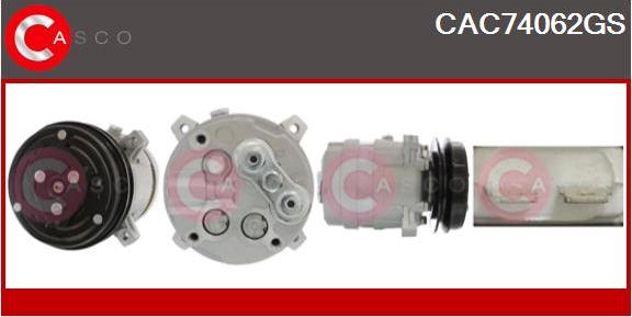 Casco CAC74062GS - Kompressor, kondisioner furqanavto.az