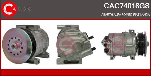 Casco CAC74018GS - Kompressor, kondisioner furqanavto.az