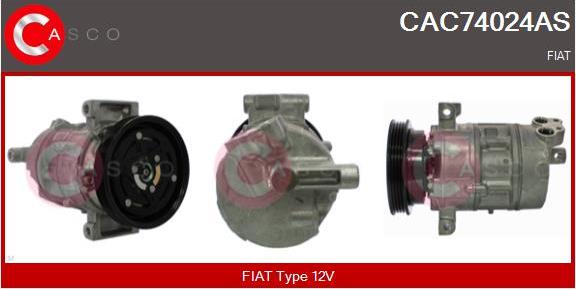 Casco CAC74024AS - Kompressor, kondisioner furqanavto.az