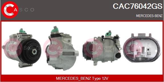 Casco CAC76042GS - Kompressor, kondisioner furqanavto.az