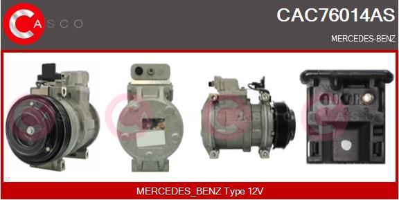 Casco CAC76014AS - Kompressor, kondisioner furqanavto.az
