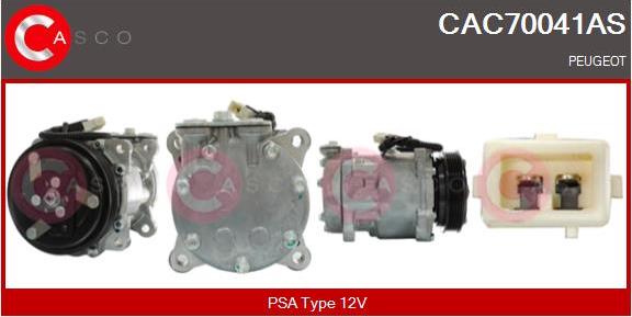Casco CAC70041AS - Kompressor, kondisioner furqanavto.az