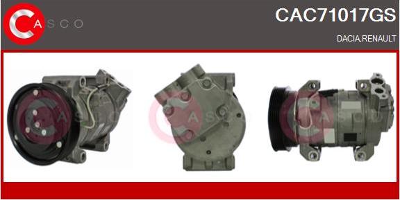 Casco CAC71017GS - Kompressor, kondisioner furqanavto.az