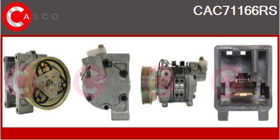 Casco CAC71166RS - Kompressor, kondisioner furqanavto.az