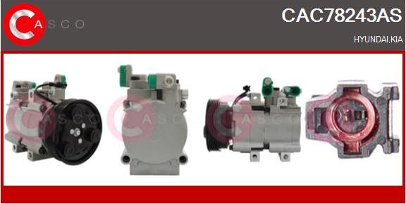 Casco CAC78243AS - Kompressor, kondisioner furqanavto.az