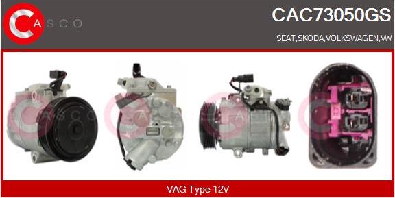 Casco CAC73050GS - Kompressor, kondisioner furqanavto.az