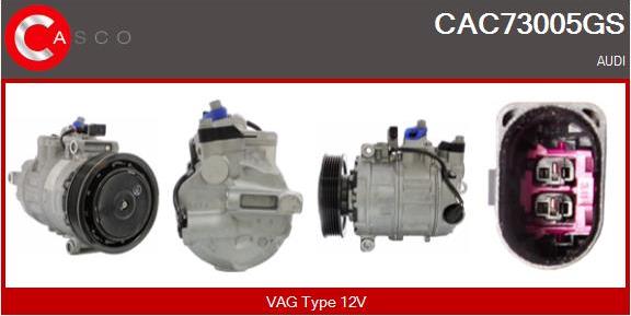 Casco CAC73005GS - Kompressor, kondisioner furqanavto.az