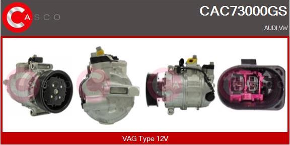 Casco CAC73000GS - Kompressor, kondisioner furqanavto.az