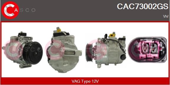 Casco CAC73002GS - Kompressor, kondisioner furqanavto.az