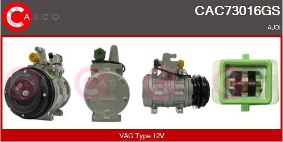 Casco CAC73016GS - Kompressor, kondisioner furqanavto.az