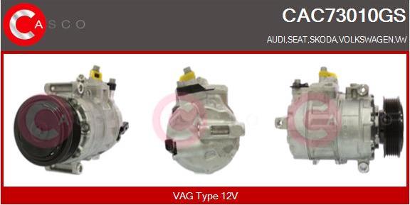 Casco CAC73010GS - Kompressor, kondisioner furqanavto.az