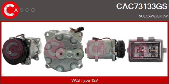 Casco CAC73133GS - Kompressor, kondisioner furqanavto.az