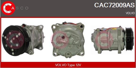 Casco CAC72009AS - Kompressor, kondisioner furqanavto.az