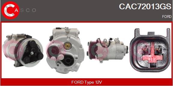 Casco CAC72013GS - Kompressor, kondisioner furqanavto.az
