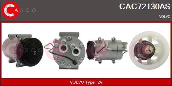 Casco CAC72130AS - Kompressor, kondisioner furqanavto.az