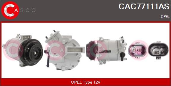 Casco CAC77111AS - Kompressor, kondisioner furqanavto.az