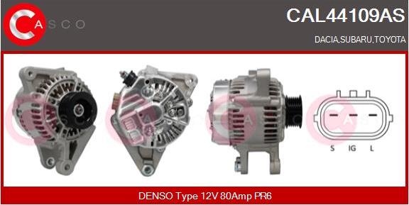 Casco CAL44109AS - Alternator furqanavto.az