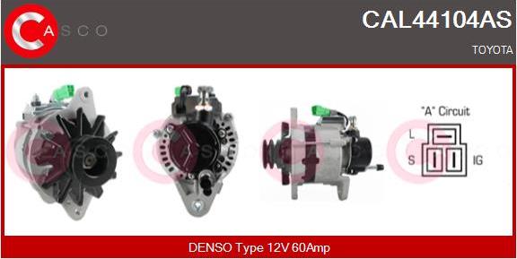 Casco CAL44104AS - Alternator furqanavto.az