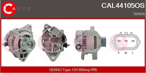 Casco CAL44105OS - Alternator furqanavto.az