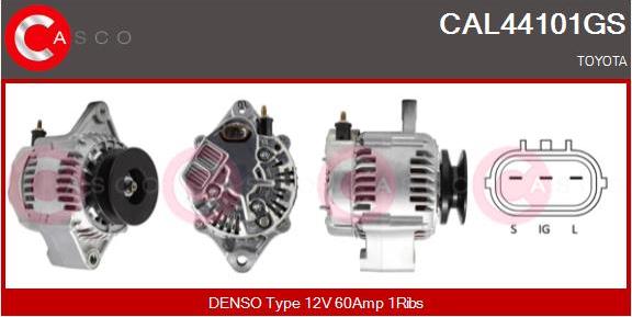 Casco CAL44101GS - Alternator furqanavto.az