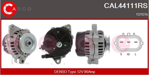 Casco CAL44111RS - Alternator furqanavto.az