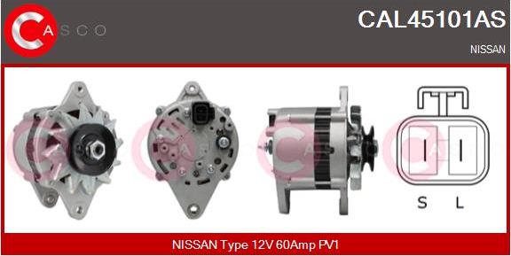 Casco CAL45101AS - Alternator furqanavto.az