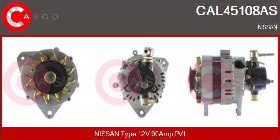 Casco CAL45108AS - Alternator furqanavto.az