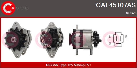Casco CAL45107AS - Alternator furqanavto.az