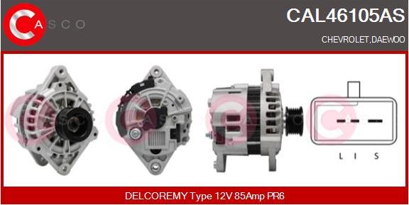 Casco CAL46105AS - Alternator furqanavto.az