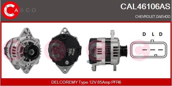 Casco CAL46106AS - Alternator furqanavto.az
