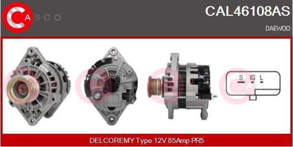 Casco CAL46108AS - Alternator furqanavto.az