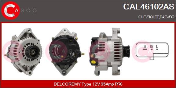 Casco CAL46102AS - Alternator furqanavto.az