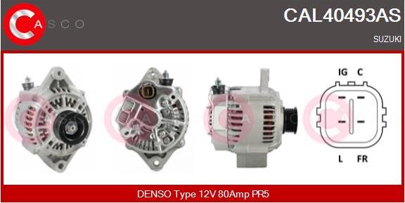 Casco CAL40493AS - Alternator furqanavto.az