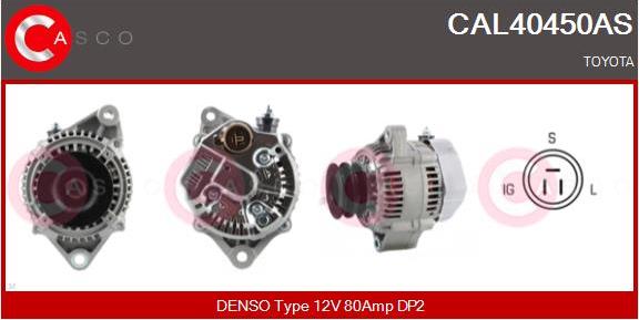 Casco CAL40450AS - Alternator furqanavto.az