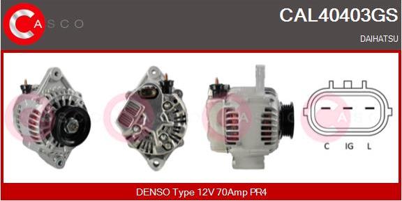 Casco CAL40403GS - Alternator furqanavto.az