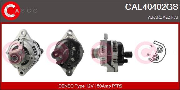 Casco CAL40402GS - Alternator furqanavto.az