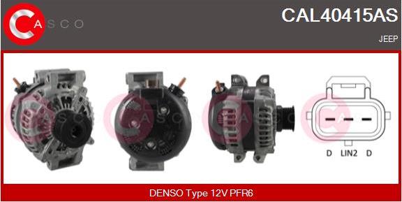 Casco CAL40415AS - Alternator furqanavto.az